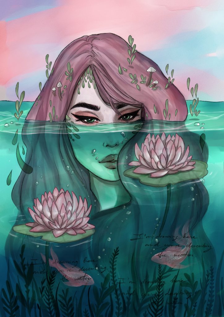 "I’m drowing" por Victoria Ripalda