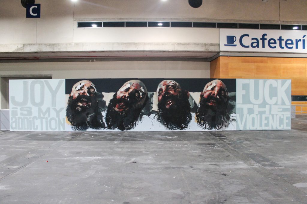 Mural Mulafest 2015 Madrid