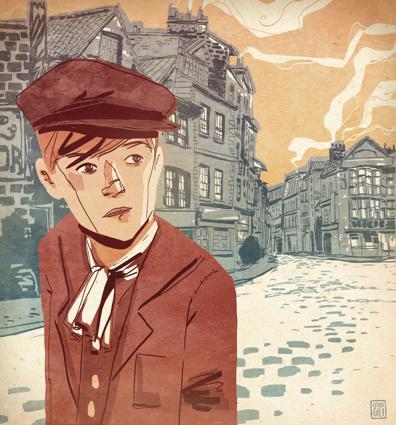 Esther Gili. Oliver Twist. Digital