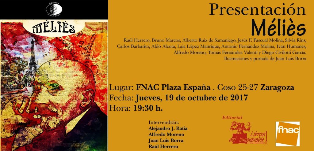 Invitación presentación libro Méliès