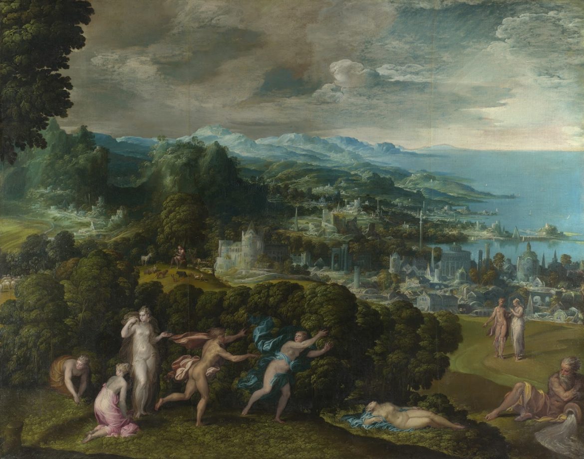 clásicos The Death of Eurydice by Niccolo Dell'Abate (1552-71)