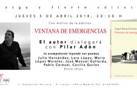 Ventana de emergencias poemario