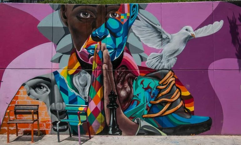 Medellín Graffiti Paz Odisea Cultural