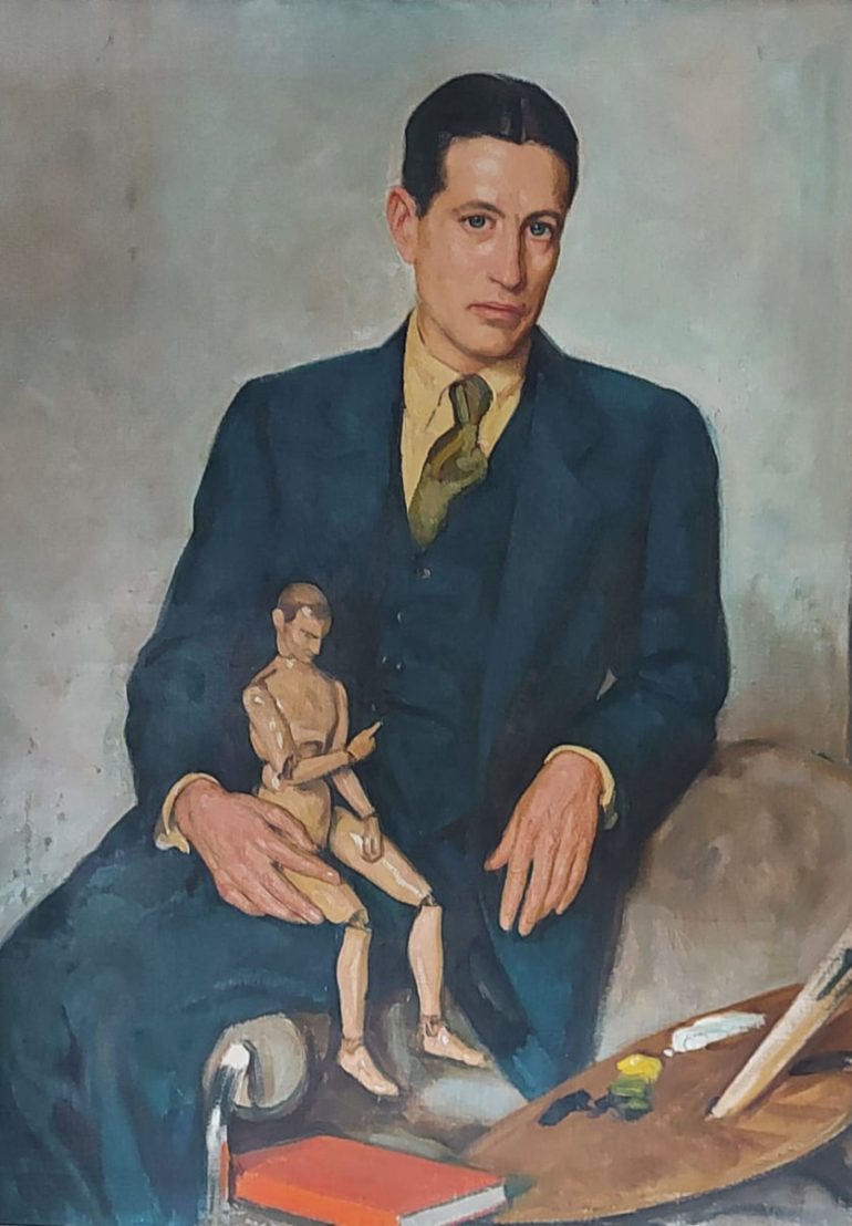 Eduardo Chicharro Briones pintado por su padre, Eduardo Chicharro Agüera Odisea Cultural