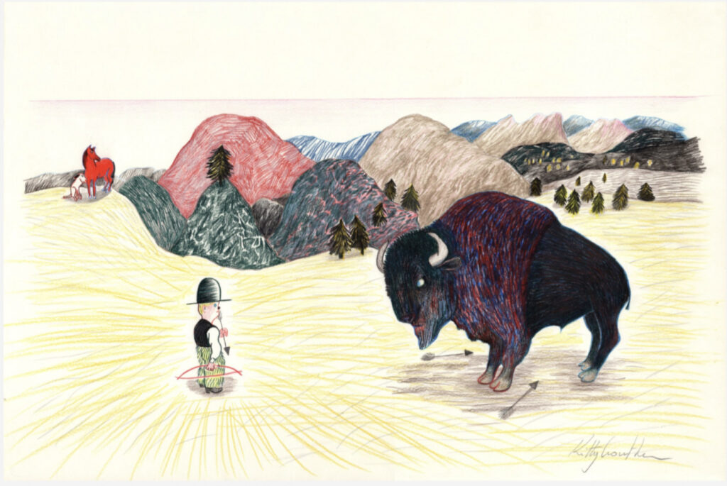 ilustración Kitty Crowther Odisea cultural